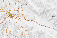 Fig. 3.37 Los caminos Inkas del Cusco