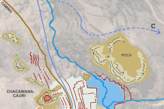 Figura 5.18 Plano del conjunto de Chacán y Ñustacapana.
