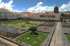 El conjunto del Cusicancha es uno de los más conocidos en el contexto del Cusco. Su musealización como parque arqueológico urbano ha permitido tener una idea más clara del tipo de recintos que configurarían la ciudad inca. Junto con los muros documentados en los edificios que no fueron derribados se puede completar la imagen de este complejo multifuncional.